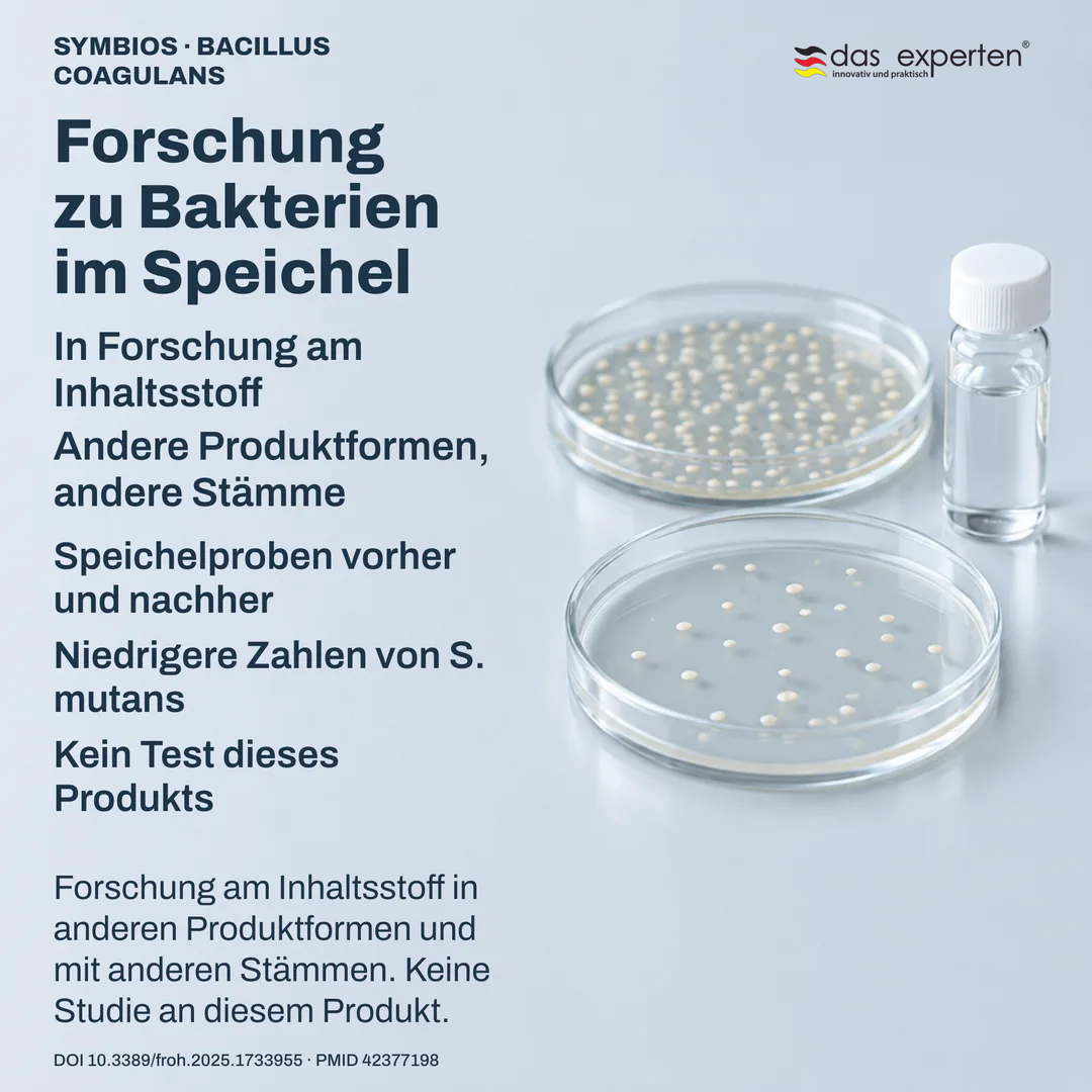Laborszene: beschriftete Speichelproben und Kulturplatten im Vergleich, Forschung am Inhaltsstoff, nicht am Produkt