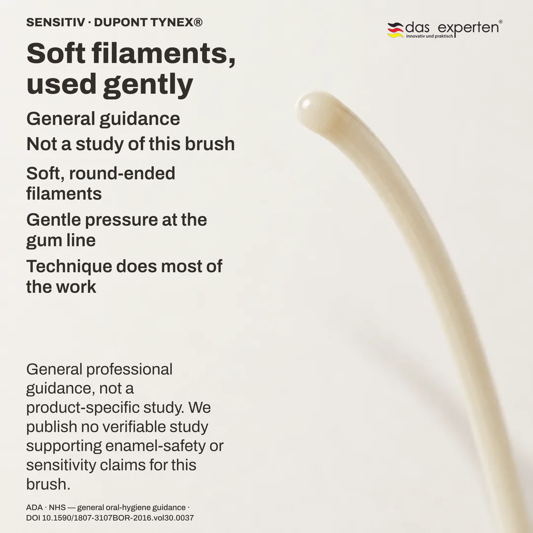 Filament study: one soft filament at non literal scale, its end domed rather than cut square, bending rather than resisting