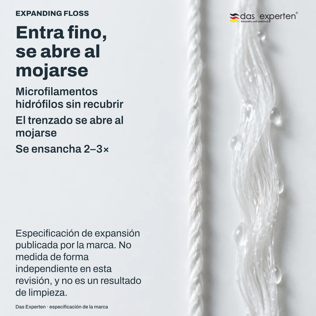 Estudio de material: un haz de filamentos finos, seco y apretado a un lado, mojado y abierto al otro, sobre fondo liso