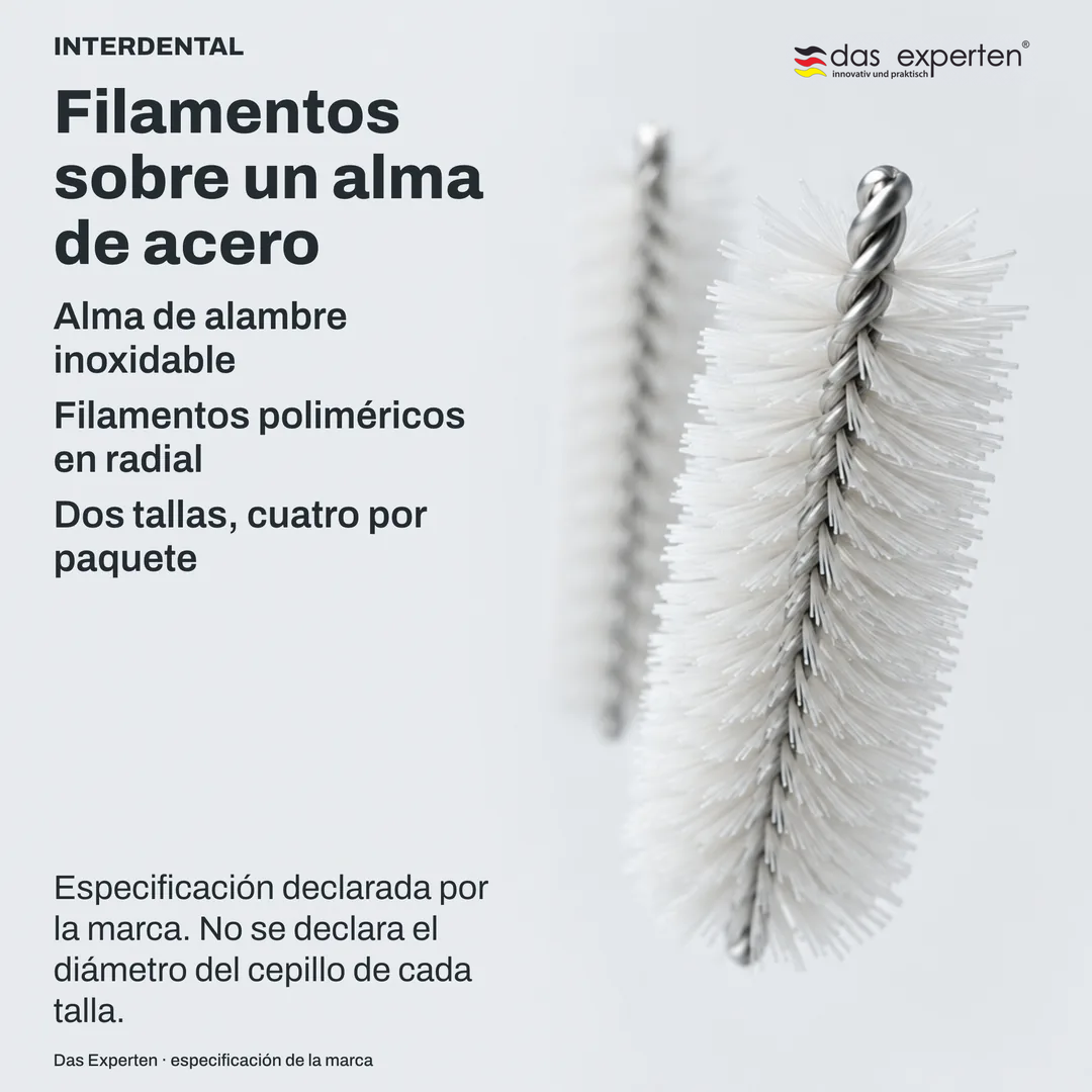 Estudio de construcción: un alma de alambre con filamentos en radial, esquema, con dos marcas de talla abstractas