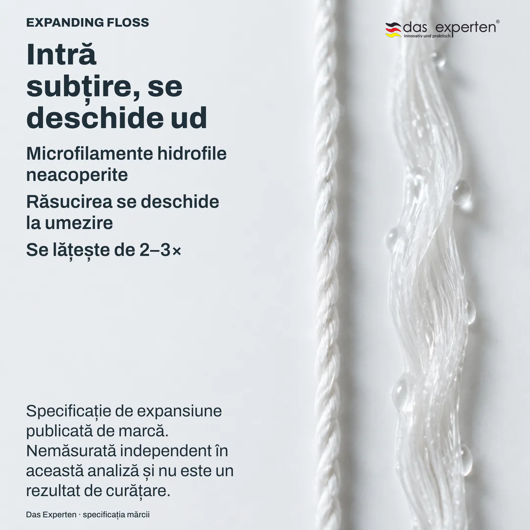 Studiu de material: un mănunchi de filamente fine, uscat și strâns în partea, umezit și deschis în cealaltă
