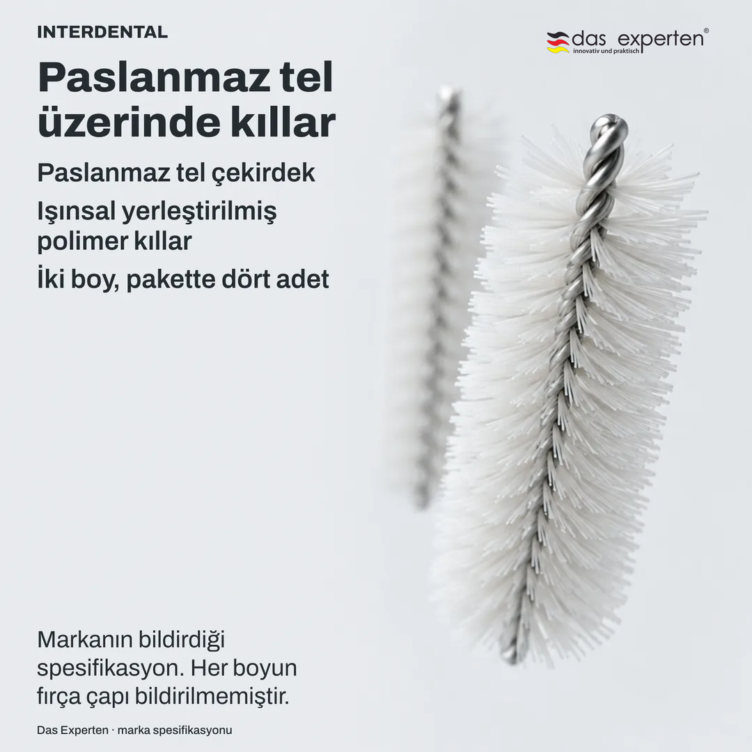 Yapı incelemesi: ışınsal yerleştirilmiş kıllarla bir tel çekirdek, şematik, yanında iki soyut boy işareti